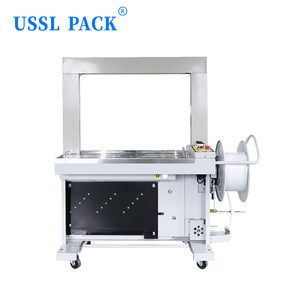 Máquina <span class=keywords><strong>flejadora</strong></span> de cartón KZ-8060H, adecuada para uso industrial y para el embalaje de cajas, máquina <span class=keywords><strong>flejadora</strong></span> semiautomática para palets y fardos planos - Product Image 2