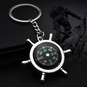 Bán buôn hải lý Neo la bàn Keychain xách tay mini la bàn Ba lô mặt dây chuyền vòng chìa khóa ngoài trời Mặt Dây Chuyền Bóng la bàn - Product Image 2