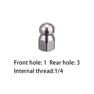 <span class=keywords><strong>Nettoyeur</strong></span> <span class=keywords><strong>haute</strong></span> <span class=keywords><strong>pression</strong></span> égout et <span class=keywords><strong>nettoyeur</strong></span> buse <span class=keywords><strong>tuyau</strong></span> <span class=keywords><strong>haute</strong></span> <span class=keywords><strong>pression</strong></span> <span class=keywords><strong>embout</strong></span> de fixation pour le nettoyage des drains d'égout - Product Image 5