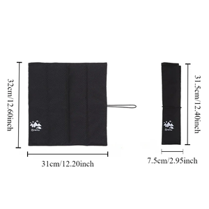Tapis de pique-nique pliable – imperméable, résistant à l'humidité, coussin épaissi – pour le camping, la plage, la randonnée, les activités de plein air, les voyages – portable, Li - Product Image 5