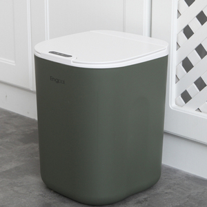 household bedroom automatique intelligent trash bin electronic garbage basket bin lixeira sensor smart trash can