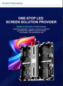 Écran LED d'intérieur à louer P3.91, panneau LED 500x500mm, mur vidéo LED pour scène, concert, mariage, événement, exposition - Product Image 2