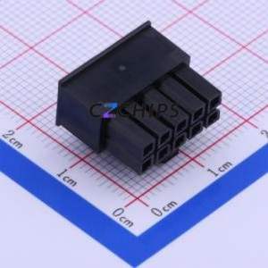 1-794617-0 Housing (Wire-to-Board / Wire-to-Wire) P=3mm Connector ( Jack Structure: 2x5P )( Pitch: 3mm )( Row Spacing: 3mm ) - Product Image 2
