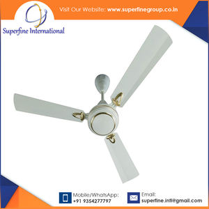 Ventiladores de techo de refrigeración por aire con acabado mate de cobre duradero, Metal eléctrico, plegable mecánicamente, certificado CE para Hotel doméstico - Product Image 2