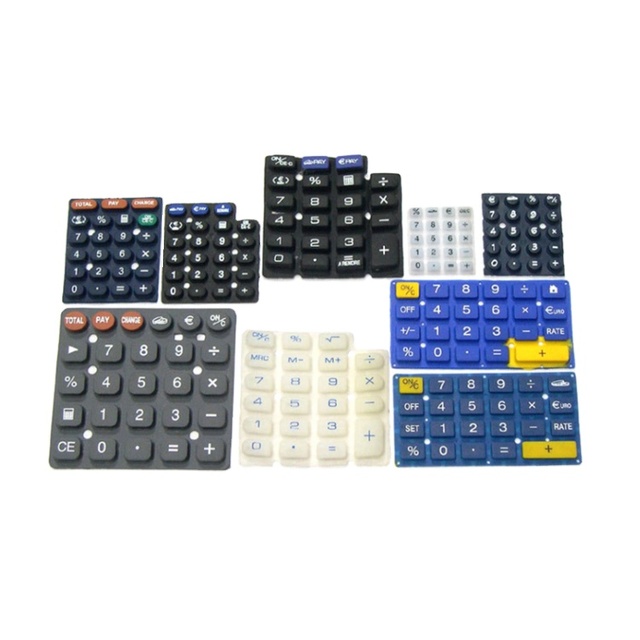 Deson Silicone Button Silicone Keypad Push Key Pads Panel Membrane Switch Carving Keyboard for Home Appliance Customized Size