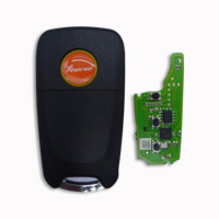 Xhorse XKHY02EN Universal Remote Car Key 3 Buttons for Hyundai Type Work with VVDI Key Tool MINI Programmer English Version