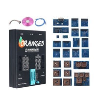 Programmateur ECU Orange5 V1.38 Nouvelle Version 138 Ensemble Complet d'Adaptateurs Compatible 12-24V Noir & Bleu Outils de Diagnostic Automobile