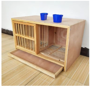<span class=keywords><strong>Cage</strong></span> pour pigeons en bois toutes saisons <span class=keywords><strong>Cage</strong></span> pour oiseaux d'élevage 6 cages modulaires pour pigeons - Product Image 2