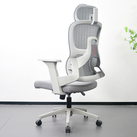 Chaise de bureau de luxe à dossier haut avec soutien lombaire, chaise de direction ergonomique pour les réunions de haut niveau, mobilier de bureau