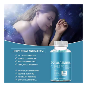 KSM-66 di gummie Ashwagandha con vitamina <span class=keywords><strong>D</strong></span> e Formula di sollievo dallo Stress integratore a base di erbe naturali produttore di OEM - Product Image 3