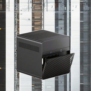 JONSBO N2 <span class=keywords><strong>ITX</strong></span> <span class=keywords><strong>Mini</strong></span> NAS Server All-In-One Estuche portátil de aluminio 5 Ubicación de disco duro Torre media intercambiable en caliente Disponibilidad de stock - Product Image 3
