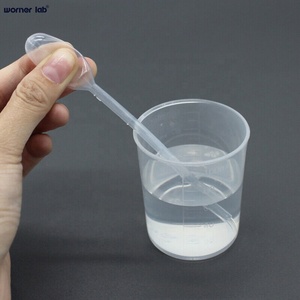 WORNER LAB Plástico desechable PE Babbitt Cuentagotas 3ml Pipeta <span class=keywords><strong>de</strong></span> transferencia Cuentagotas médico Pipeta Pasteur - Product Image 5