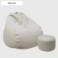 Mobilier de Salon Fauteuils Canapés Paresseux KOL Siège Pouf Asiento Canapé Tatami Poire