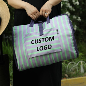 Xách Tay 4-Trong-1 Du Lịch Lưu Trữ Túi Treo Công Suất Lớn Có Thể Gập Lại Polyester Quần Áo Organizer Dây Kéo Lưu Trữ Đóng Cửa Túi - Product Image 6