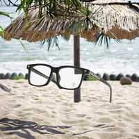 Lunettes de soleil classiques de voyage, lunettes optiques tendance, nouvelles lunettes de soleil carrées à monture plate pour hommes et femmes