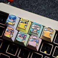 Fynmi Customized Cherry Dye Sublimation PBT Keycaps R4 R3 R2 R1 Customized Keycaps