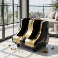 Masseur électrique pour pieds et mollets, chauffant, avec massage Shiatsu par pétrissage et roulement, appareil de spa pour jambes et pieds à domicile avec minuterie intelligente