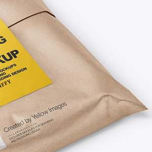 Bolsa de Correo de Papel Kraft Biodegradable y Ecológica, Impresa Personalizada, para Joyería, Ropa y Mensajería, con Logotipo - Product Image 2