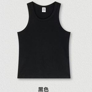 Camiseta sin mangas unisex extragrande de mezcla de algodón, de secado rápido, anti-bolitas, tejida, estilo urbano de verano - Product Image 2
