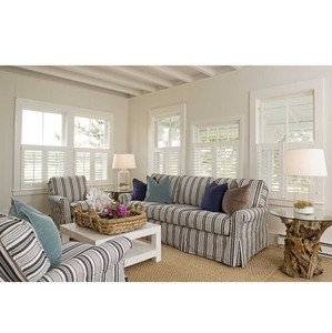 Hàng Châu Xuất Khẩu phong cách Mỹ Trắng Bass cửa sổ nội thất gỗ plantation màn trập - Product Image 6