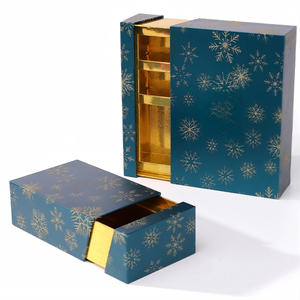 Wholesale Waterproof High-End Recyclable Gift Box Sliding Luxury Kraft Paper Custom Logo Rigid Boxes - Product Image 5