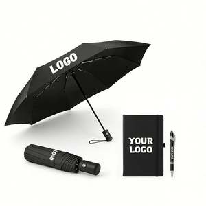 Parapluie promotionnel personnalisé avec logo imprimé, protection UV, pour femme, idéal pour les cadeaux d'affaires et la vente au détail - Product Image 1