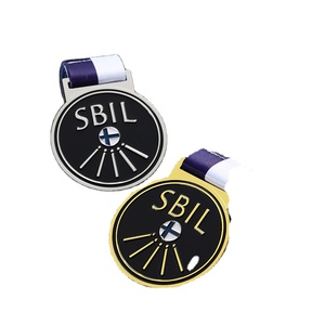 Medalla Escolar Personalizada YUESHEN, Oro, Plata, Bronce, para Atletismo, Lucha, Voleibol, con Logotipo, Fundición a Presión - Product Image 2