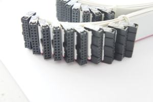 Kabel IDC 2.0mm 2.54mm 2*10P Female 20cm 30cm 50cm 28AWG Grey Cable Assembly produsen - Product Image 5