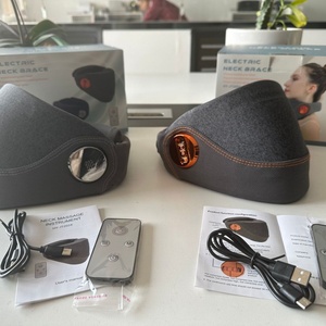 Cross-border Hot Compress Neck Brace Air Pressure Fixed <b>Head</b>-down Tilted Neck Cover Multi-mode Bluetooth App Control <b>Massager</b> - Product Image 6