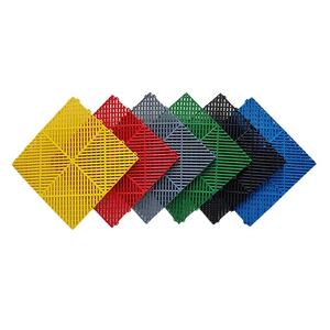 Carreaux de sol de garage ventilés à emboîtement en <span class=keywords><strong>PP</strong></span> pour lave-auto - Product Image 2