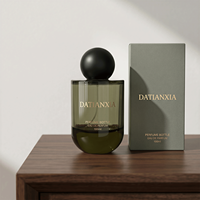 Flacon de parfum de luxe vide, nouveau design, 100 ml, couleur personnalisée, avec bouchons à bille – Meilleures ventes