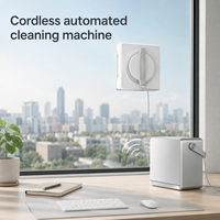 ECOVACS W2 PRO OMNI Nettoyeur de vitres robotisé intelligent, moteur sans balais entièrement automatique anti-chute, idéal pour les fenêtres de la maison et des hôtels