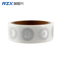 Étiquette RFID haute capacité, diamètre 30 mm, autocollant NFC pour tous les téléphones compatibles NFC