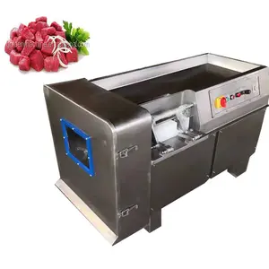 Meat Slicer Meat Strip Cutter/industrial Meat Grinder Machine/frozen Meat Cubes Cutting Machine