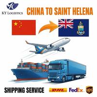 Agent maritime fiable pour les services logistiques de Sainte-Hélène, transitaire Chine-Jamestown, fret maritime et aérien DDP, service mondial