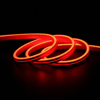 Bande LED néon flexible en PVC RGB 24V DC 2835 96 LED/m 7-8W/m IP65 Dimmable Garantie 2 ans pour l'éclairage des bars et des clubs
