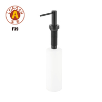 Vente en gros usine – Distributeur de savon moussant rectangulaire moderne en acier inoxydable 304, 350, 500, 1000 ml, avec pompe, bouteille rechargeable pour cuisine