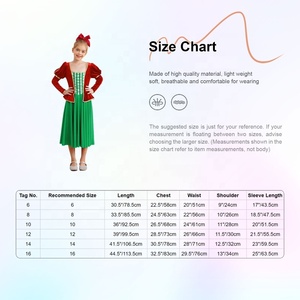 6-16 Vestidos De Fiesta Costume De Noël Tenue Coréenne 12 Ans Velours Princesse Enfants Habillé Enfants Filles Robes - Product Image 6