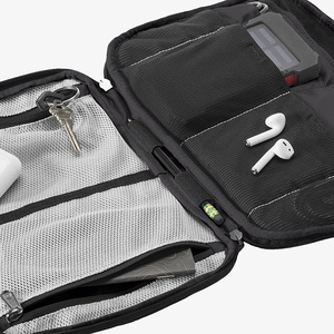 Customized Compact Minimalist Tech Case Charger Cable Bag Electronic Accessories Nylon Organizer Bag Mouse Holder for Traveling - Product Image 6