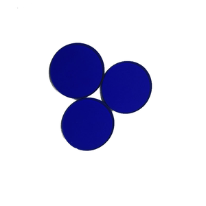 Nhà Máy Các Loại Cobalt Thủy Tinh Màu Xanh Qb5 B440 M52 M82 Sapphire Vuông Và Góc Tròn Lọc Quang Học Laser Ống Kính - Product Image 2