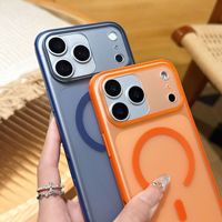 Funda Rígida Magnética Ultrafina de Lujo para iPhone 17 16 15 Pro Max, para Samsung S26U, para Mate80promax, para Xiaomi 17promax