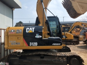 Moteur, pompe, roulement et engrenage d'origine japonaise de haute qualité pour excavatrice d'occasion 312D, faible nombre d'heures de fonctionnement, mini-pelle 12T, modèle 2022 - Product Image 6