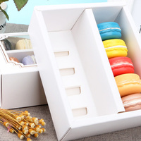 Boîte de chocolat de luxe avec logo personnalisé emballage en papier de qualité alimentaire biodégradable avec fenêtre estampage en or vente en gros directement de l'usine