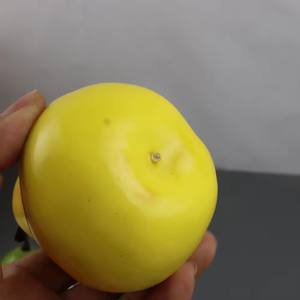 Pera Artificial de Espuma Sintética, Amarillo Verde, Realista, 8cm-9cm, Decoración para el Hogar, Accesorios para Decoración de Acción de Gracias - Product Image 5