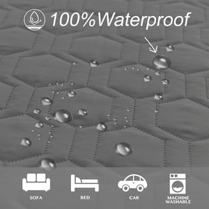 100% imperméable réversible <span class=keywords><strong>chien</strong></span> canapé-lit couverture couverture pour animaux de compagnie et protecteur de meubles pour canapé pour animaux de compagnie tapis et coussinets - Product Image 3