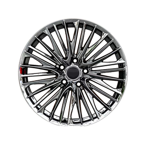 Jantes de voiture en alliage d'aluminium A356 de 18 à 19 <span class=keywords><strong>pouces</strong></span> 114.3PCD 5 <span class=keywords><strong>trous</strong></span> à rayons multiples pour roues de voiture de tourisme Toyota Reiz Crown - Product Image 3