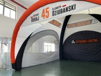 Tente gonflable portable avec logo personnalisé, dôme gonflable, auvent, gazebo, tentes pliantes pour salons professionnels, événements, fêtes, publicité