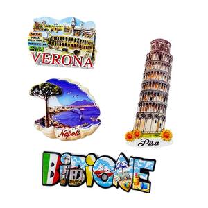 Italia atracciones turísticas nevera pegatinas Coliseo Milán Catedral torre inclinada de <span class=keywords><strong>Pisa</strong></span> recuerdo magnético - Product Image 1