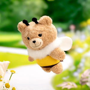 Authentique POP MART <span class=keywords><strong>Ted</strong></span> 2 Baby <span class=keywords><strong>Ted</strong></span> Action Plush Pendant Blind Box Full Set 8Pcs Cute Teddy Bear Keychain Bag Charm Gift - Product Image 2