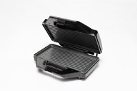 Machine à sandwichs et gaufres électrique multifonction automatique XL 1000W en acier inoxydable pour usage domestique – Vente en gros usine